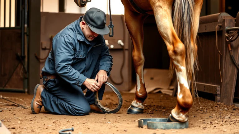 دليل شامل لتنعيل الخيول: كل ما يجب أن تعرفه عن حدوات الخيل