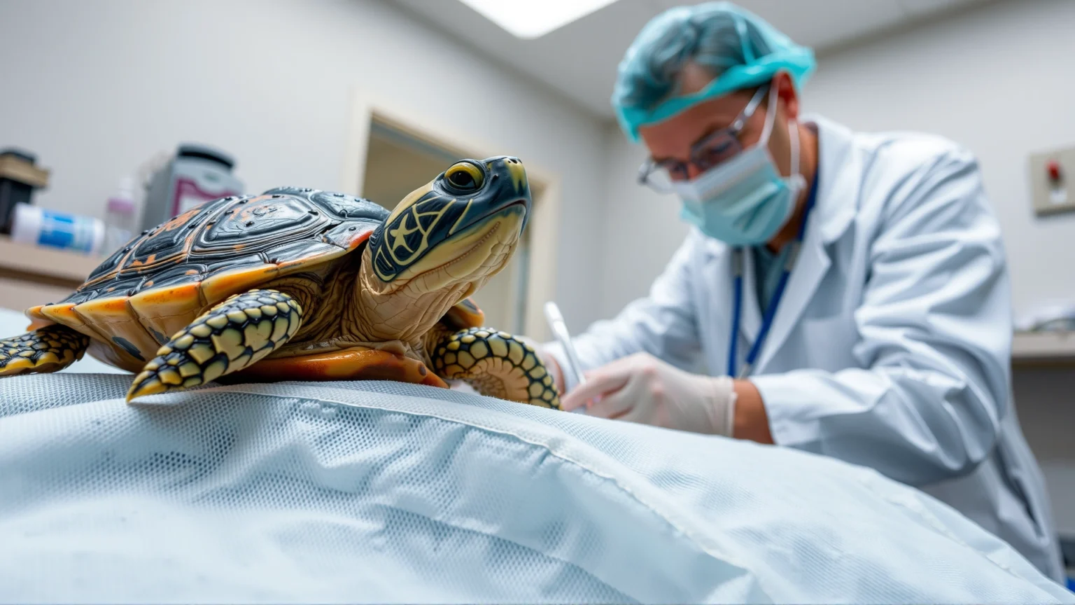 الدليل الشامل لإنقاذ الزواحف من إصابات السحق: من الإسعافات الأولية إلى التعافي التام