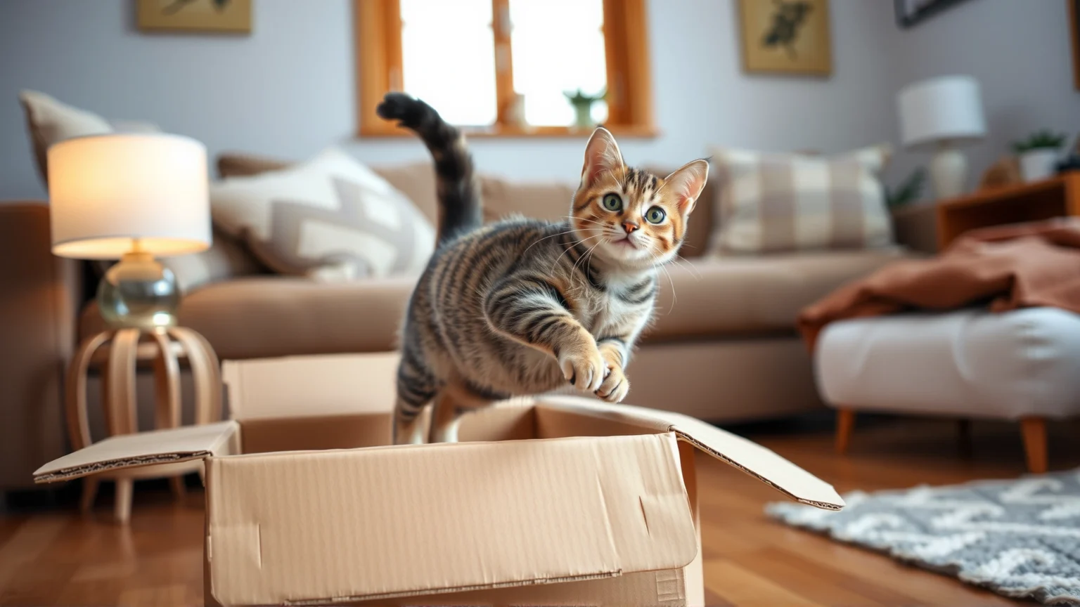 لماذا تعشق القطط الصناديق الكرتونية؟ العلم يجيب!