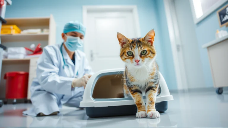 لماذا يتبرز قطّي خارج صندوق الفضلات؟ الأسباب والحلول الشاملة