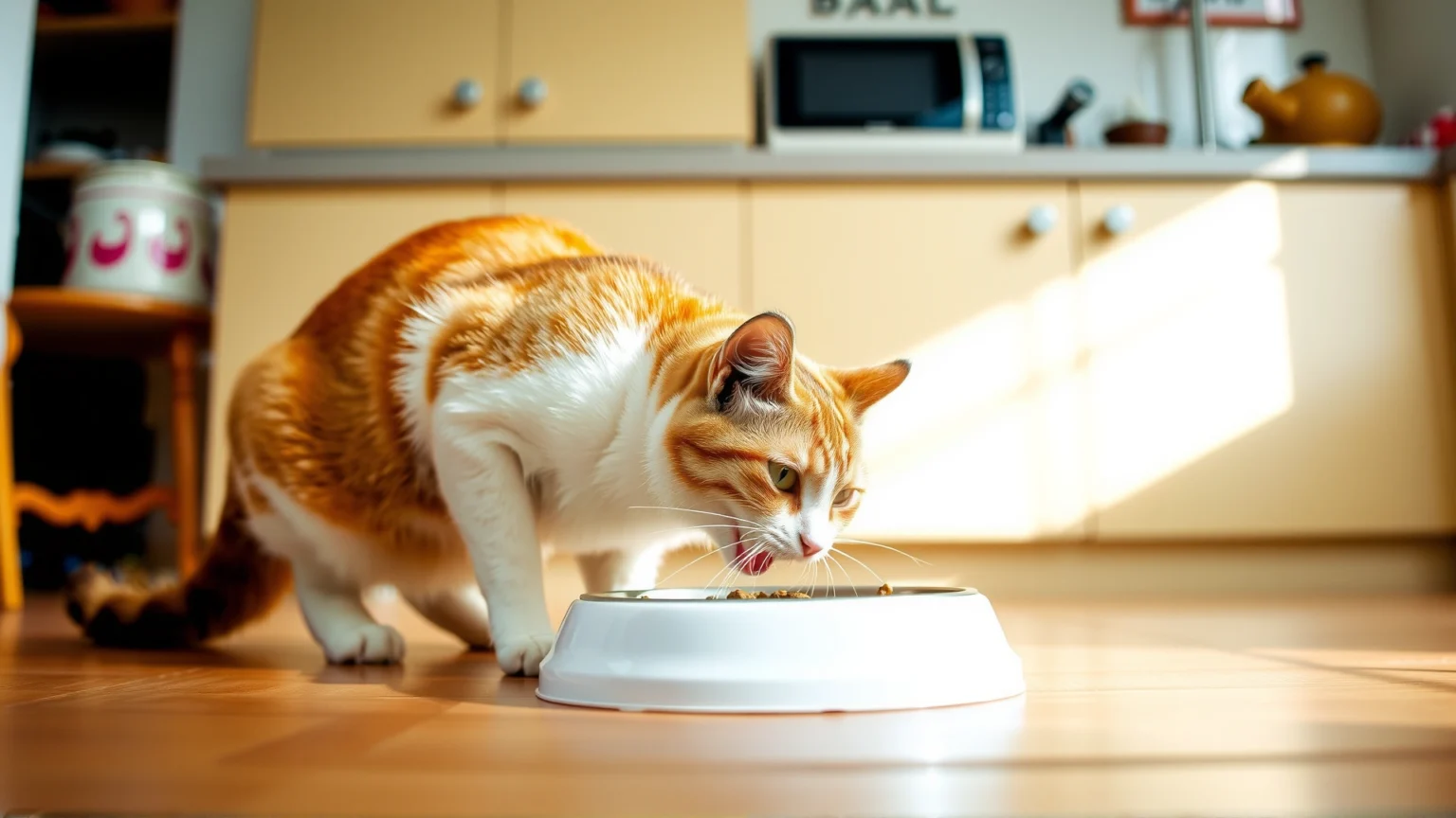 كيف يساعد طبق الإطعام البطيء قطتك على خسارة الوزن؟