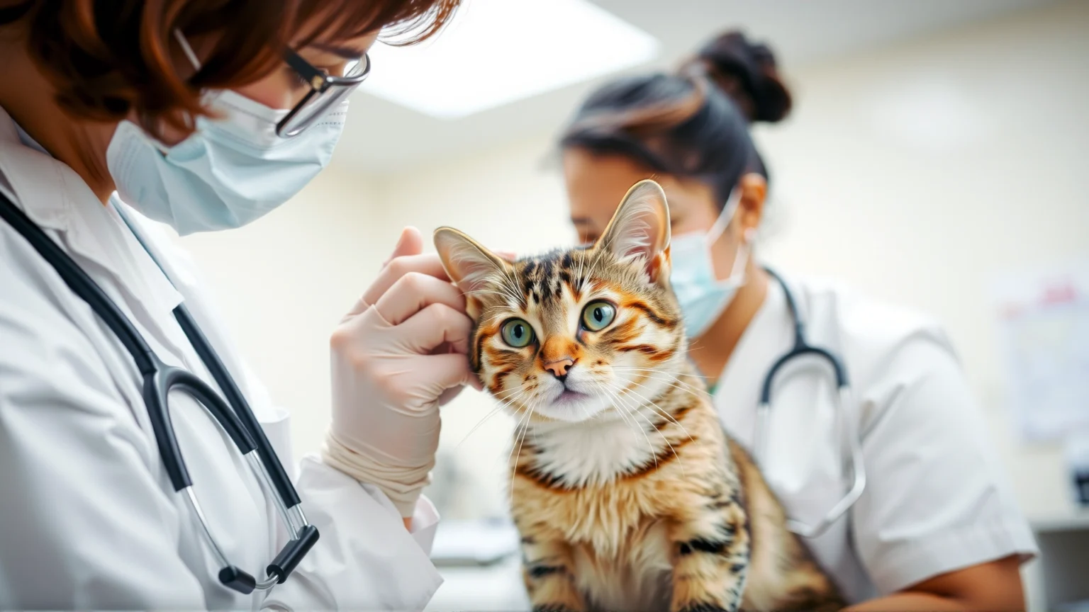 سرطان غدد الأذن الشمعية لدى القطط: دليل شامل للتشخيص والعلاج والرعاية