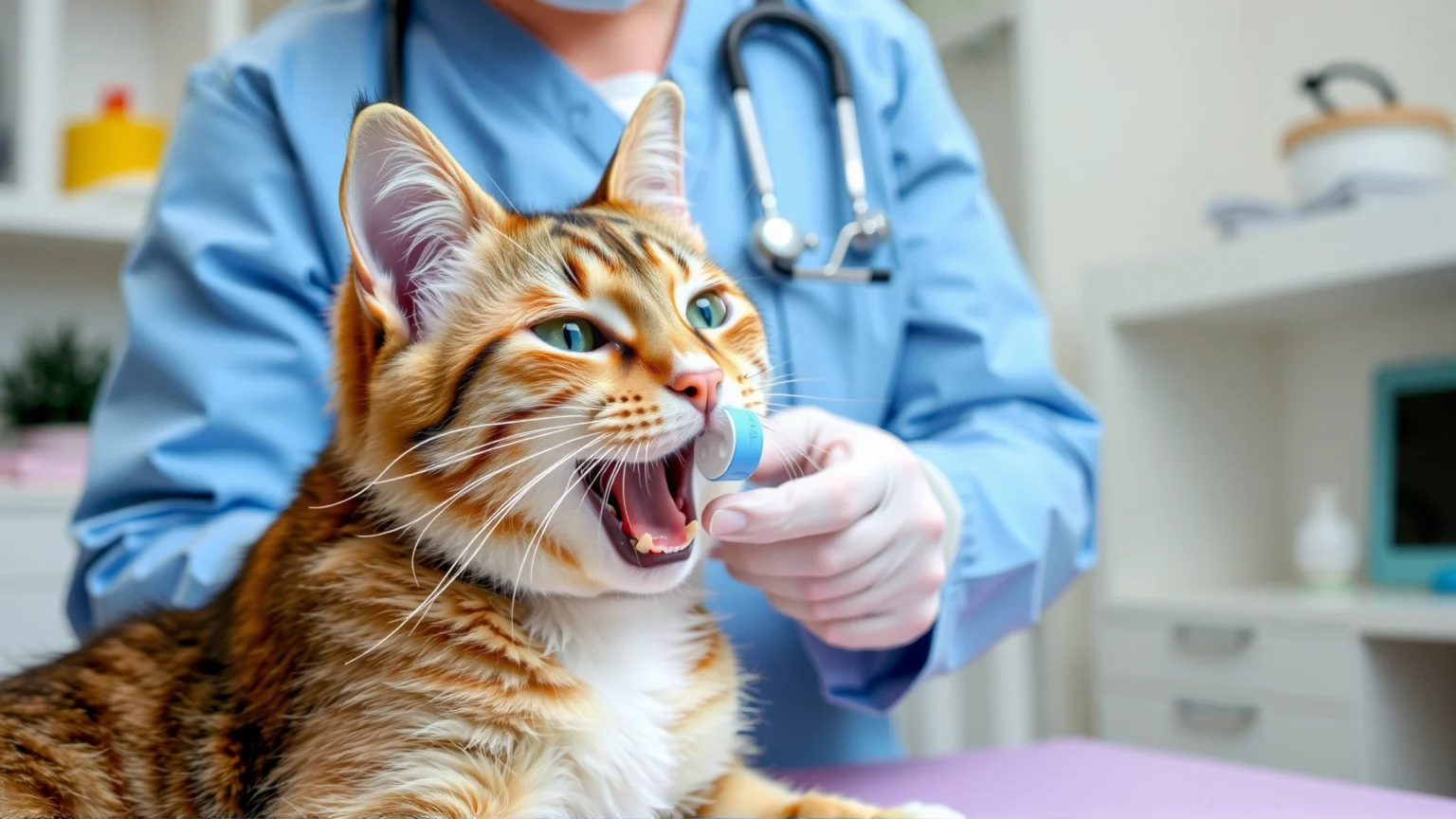 كل ما تحتاج معرفته عن الكتل الفموية في القطط: الأسباب، الأعراض، وخيارات العلاج