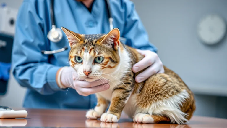 كل ما تحتاج معرفته عن الفتق الإربي لدى القطط: الأسباب، الأعراض، وسبل العلاج