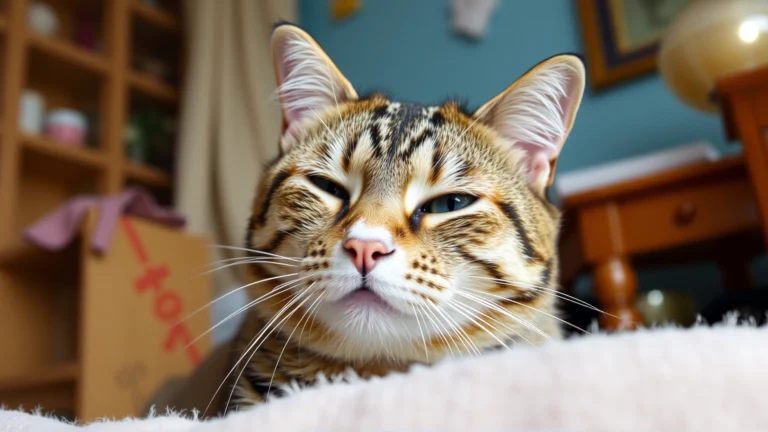 شلل العصب الوجهي عند القطط: دليل شامل للأسباب والأعراض والعلاج