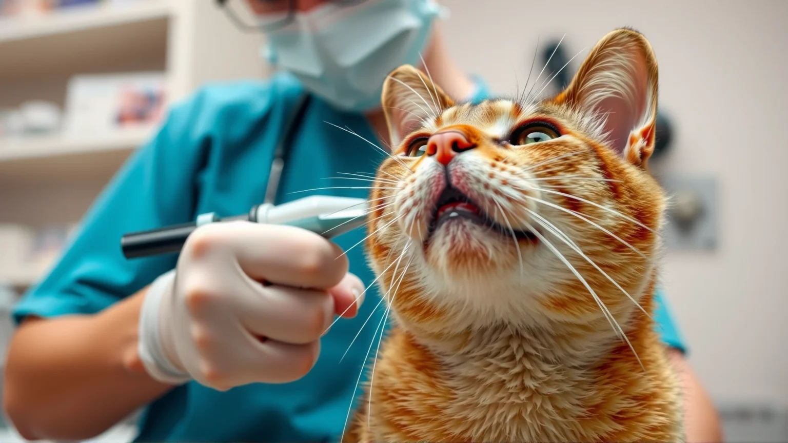 الدليل الشامل لفهم وعلاج السلائل الأنفية والبلعومية في القطط