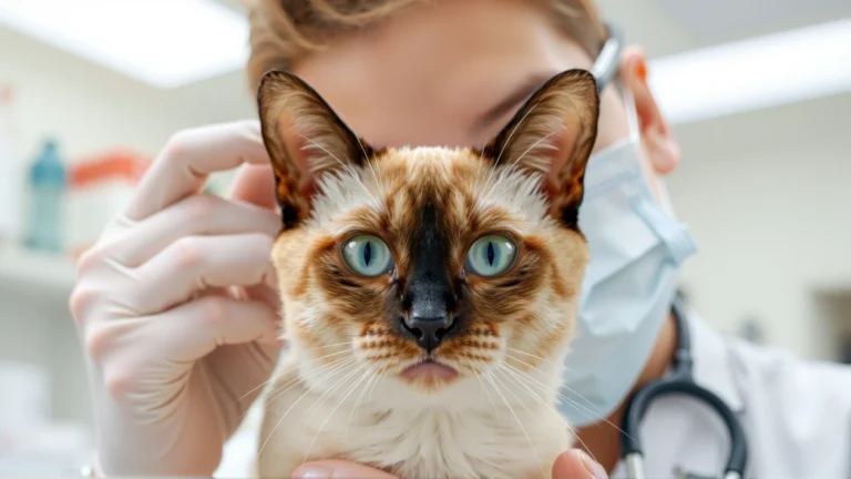 الحَوَل لدى القطط: دليل شامل لفهم الأعراض، الأسباب، التشخيص والعلاج