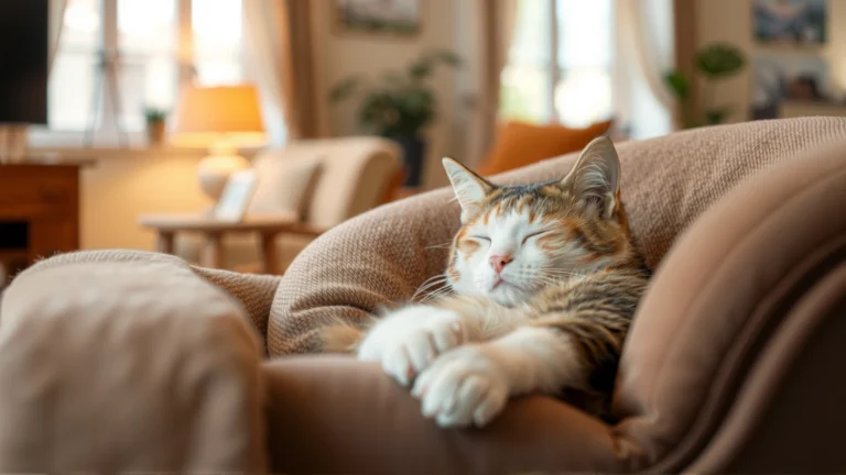 لغة النوم عند القطط: دليل شامل لفهم وضعيات النوم ومعانيها