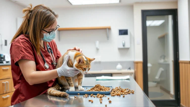 لماذا يتبرز قطّي مخاطًا؟ الأسباب الشائعة وطرق العلاج الشامل