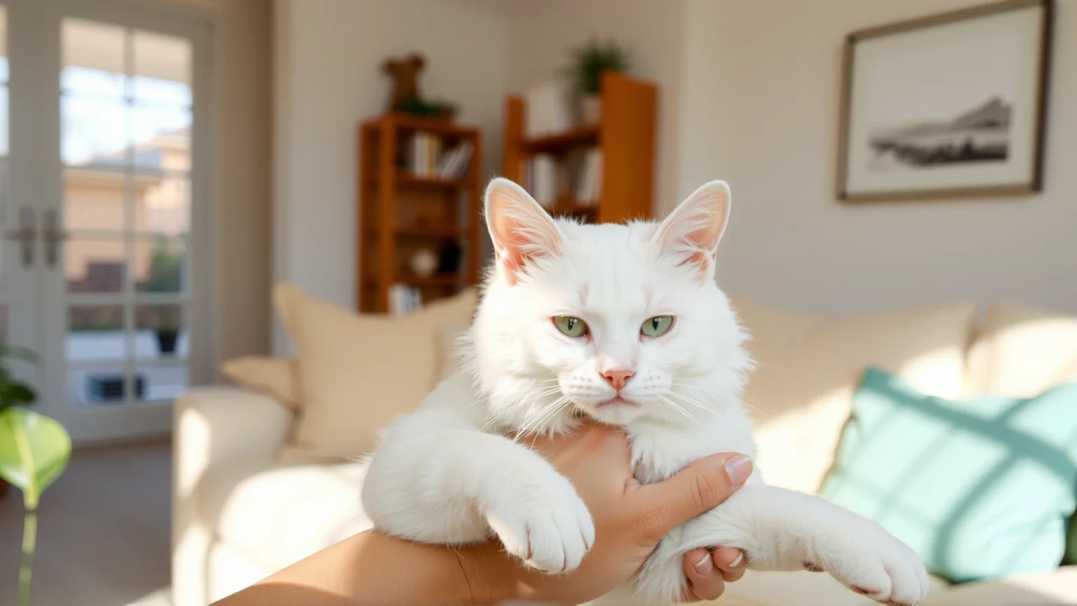 دليلك الشامل لتبنّي قط أصم: كيف توفّر حياة آمنة وسعيدة لرفيقك الجديد
