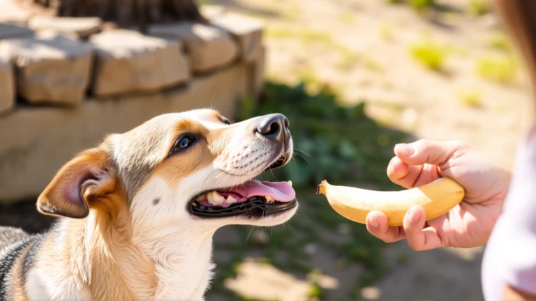 هل يمكن للكلاب أكل الموز؟ دليل شامل للمربي الذكي