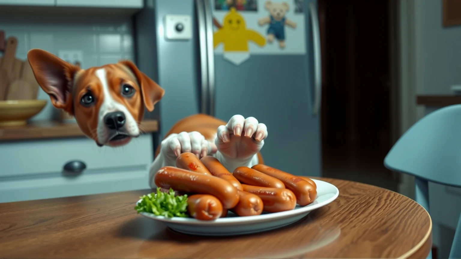 هل يمكن لكلبي تناول النقانق؟ دليل شامل للمخاطر والبدائل الصحية