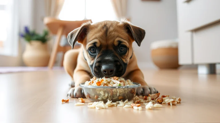 هل يمكن للكلاب تناول الأرز؟ الدليل المتكامل لفوائد الأرز وكيفية تقديمه بأمان