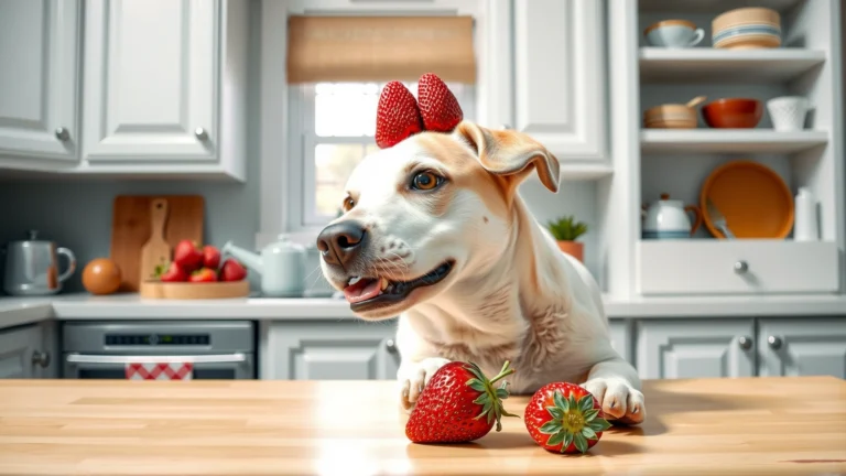 الفراولة للكلاب: الفوائد، المخاطر، وطريقة التقديم الآمن