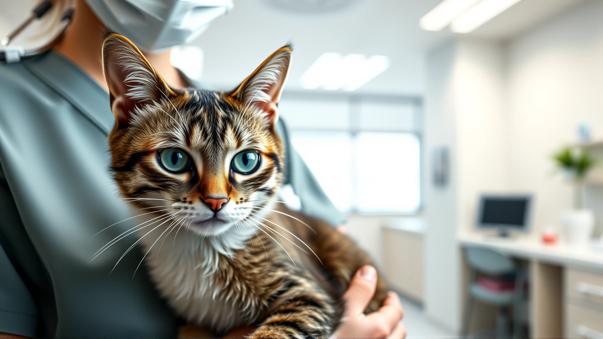 Close-up of a healthy orange tabby cat looking curious with a subtle kidney icon overlayed in soft bokeh background, high-quality lifestyle photo.
