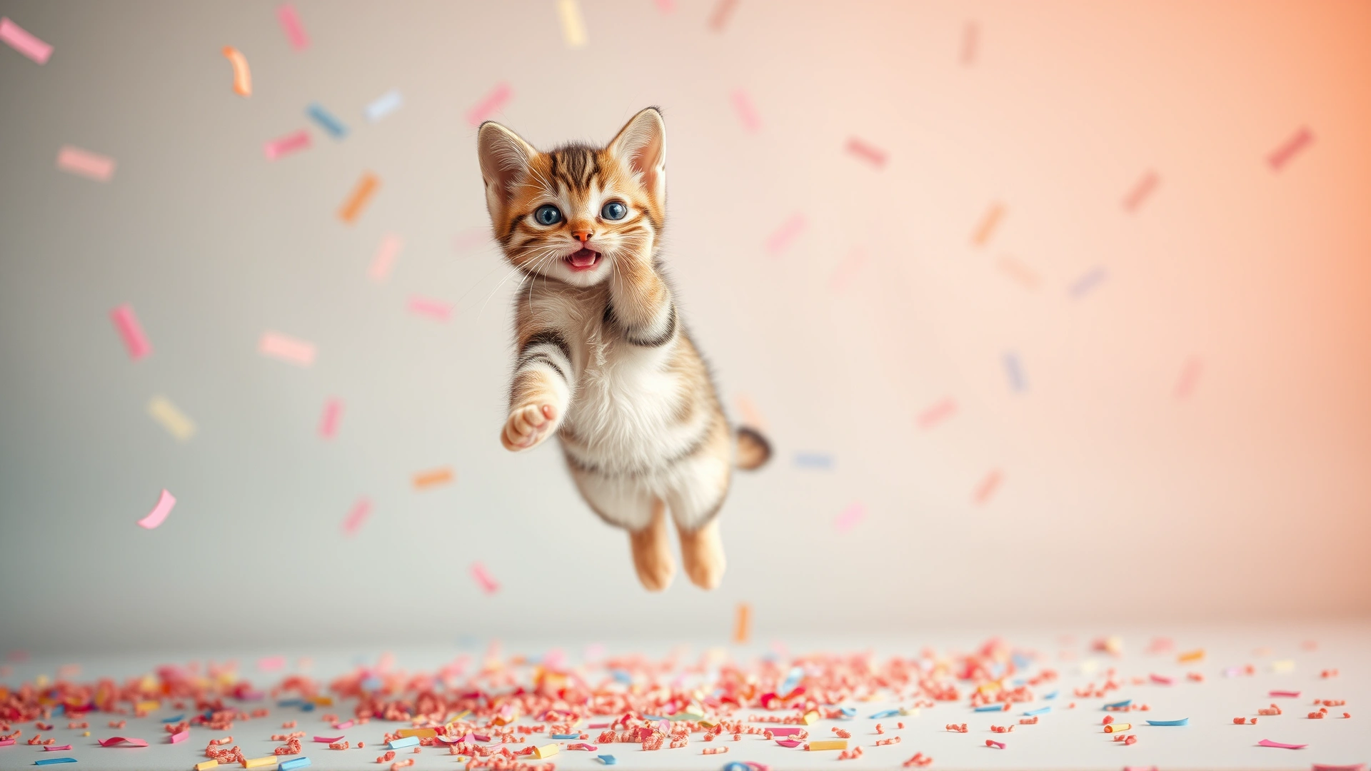 Close-up of a relaxed adult cat lying on a sofa with a playful, slightly mischievous expression, warm ambient lighting.