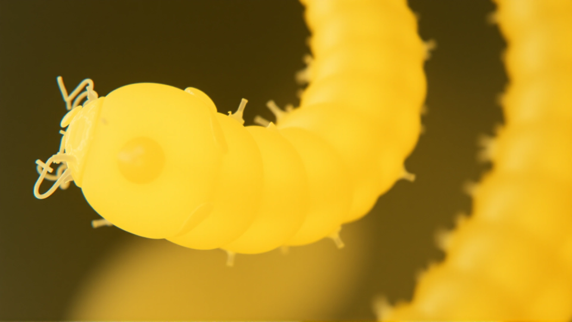 Microscopic view of roundworm eggs under brightfield microscopy, with vivid detail and soft neutral background